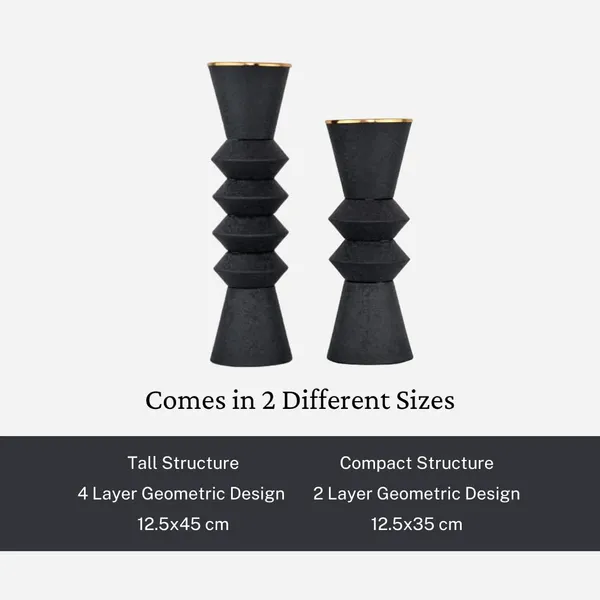 Tall_Hourglass_Vase_With_Brass_Rim_Powder_Coated_Iron_Decorative_Flower_Vase_Black