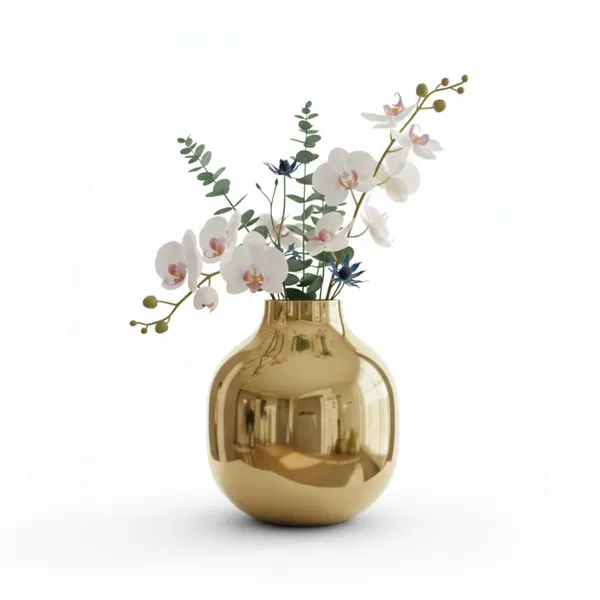 Metal_Golden_Round_Flower_Vase_Decorative_Table_Vase_For_Home_Decor_Living_Room_Bedroom_Office_Wedding_Gold_Finish_Diameter