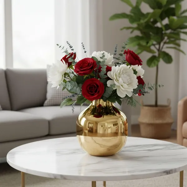Metal_Golden_Round_Flower_Vase_Decorative_Table_Vase_For_Home_Decor_Living_Room_Bedroom_Office_Wedding_Gold_Finish_Diameter