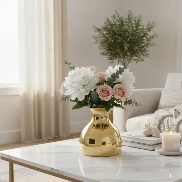 Metal_Golden_Round_Flower_Vase_Decorative_Table_Vase_For_Home_Decor_Living_Room_Bedroom_Office_Wedding_Gold_Finish