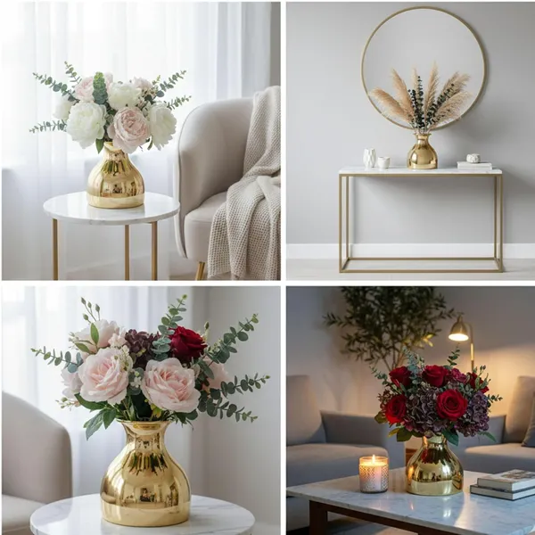 Metal_Golden_Round_Flower_Vase_Decorative_Table_Vase_For_Home_Decor_Living_Room_Bedroom_Office_Wedding_Gold_Finish