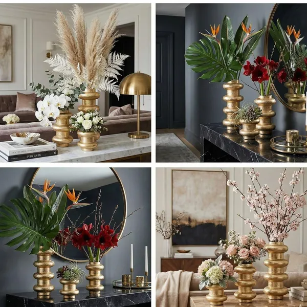 Metal_Flower_Vases_Set_Of_3_Antique_Gold_Finish_Handcrafted_Modern_Home_Decor_For_Table_Shelf_And_Living_Room