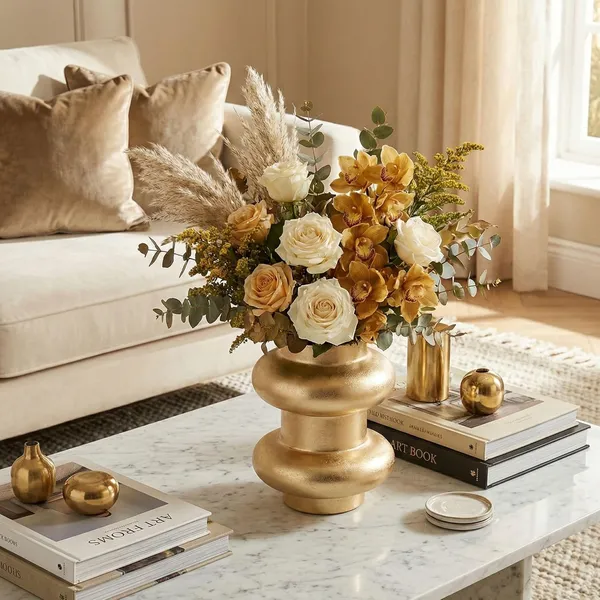 Metal_Flower_Vase_Gold_Decorative_Modern_Home_Decor_For_Table_Shelf_Living_Room_Handcrafted