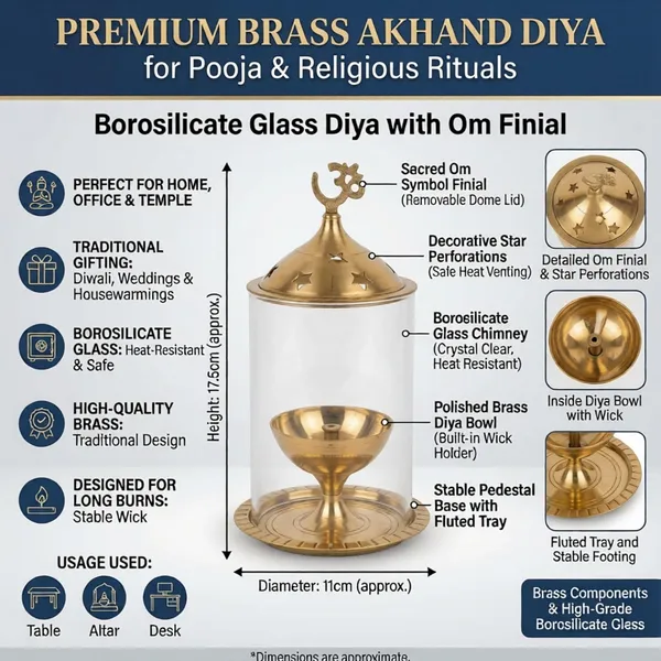 Brass_Akhand_Diya_With_Glass_Cover_And_Om_Symbol_Gold_Finish