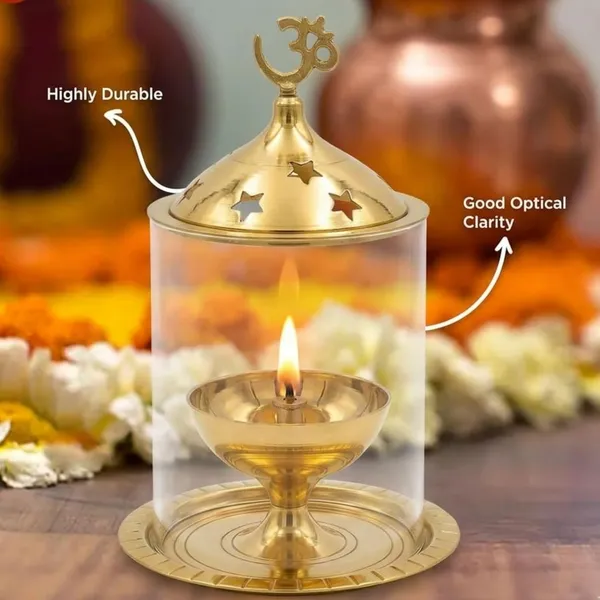 Brass_Akhand_Diya_With_Glass_Cover_And_Om_Symbol_Gold_Finish