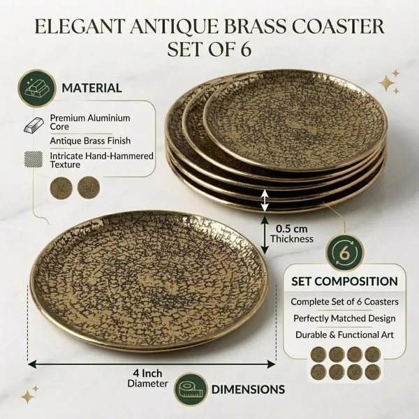 Hammered_Brass_Coasters_Set_Of_6_Round_Gold_Finish_Drink_Coasters_Metal_Coaster_Set_With_Textured_Surface_Heat_Resistant_Table_Protection_For_Cups_Glasses_Mugs_Luxury_Table_Decor