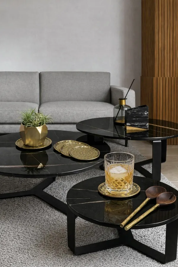 Set_Of_6_Hammered_Brass_Casted_Coasters_Gold_Finish_Round_Drink_Coaster_Set_With_Textured_Surface_Premium_Metal_Coasters_For_Glasses_Cups_Table_Protection_Luxury_Table_Decor