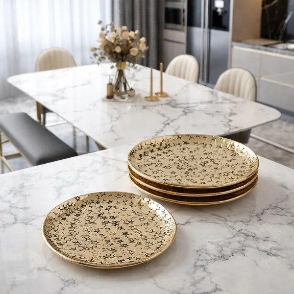 Set_Of_4_Hammered_Brass_Casted_Coasters_Gold_Finish_Round_Drink_Coaster_Set_With_Textured_Surface_Luxury_Table_Decor_For_Glasses_Cups_Mugs