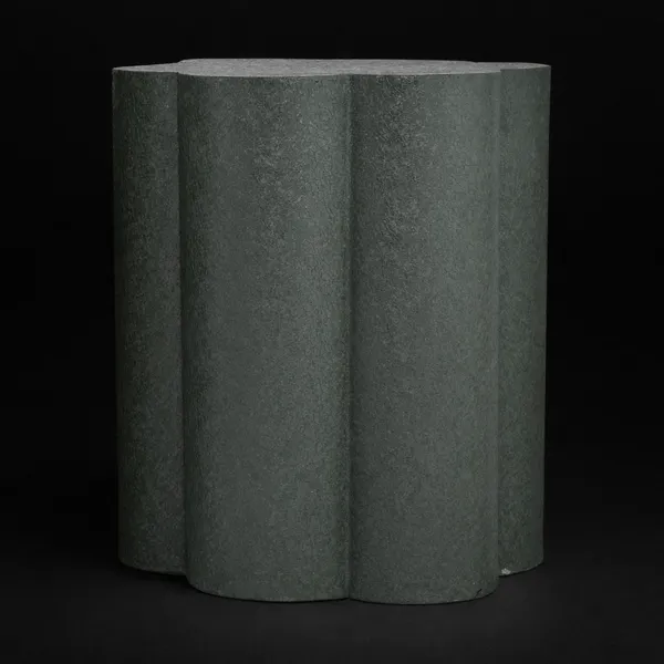 Metal_Stool_Different_Colors_Available_Designer_Scalloped_Metal_Stool_Powder_Coated_Finish_Use_As_Side_Table_Or_Accent_Seat_Black