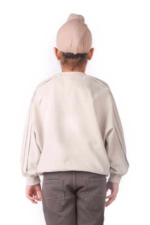 Unisex_Loose_Fit_Sweatshirt_With_Stitch_Detailing_Beige
