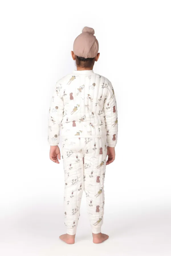 Unisex_Quilted_Animal_Print_Set_White