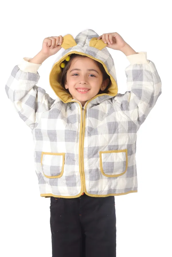 Plaid_Hooded_Jacket_With_Ears_Beige