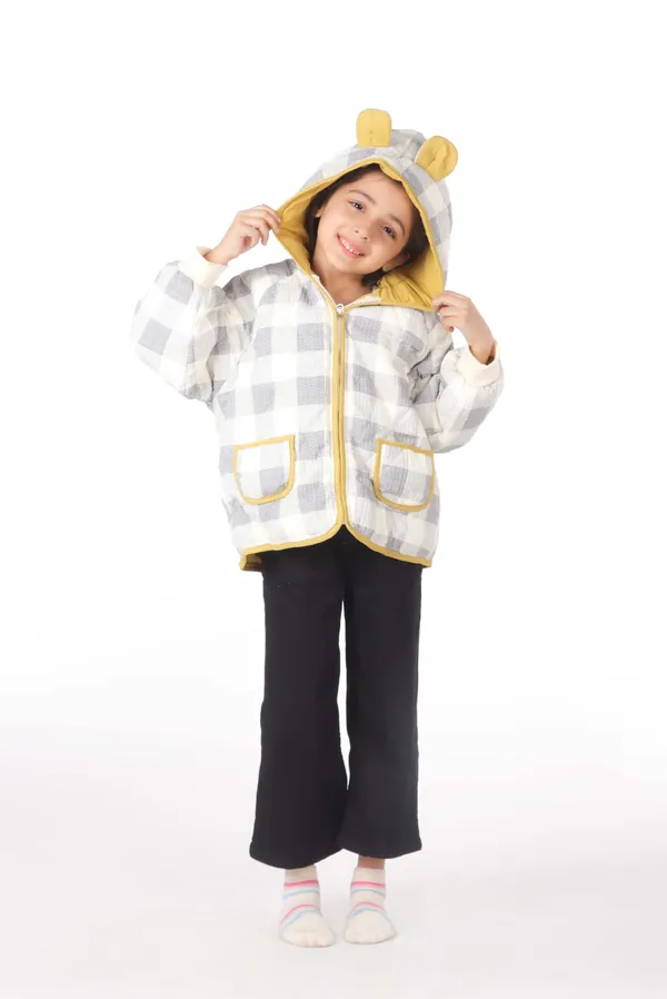 Plaid_Hooded_Jacket_With_Ears_Beige