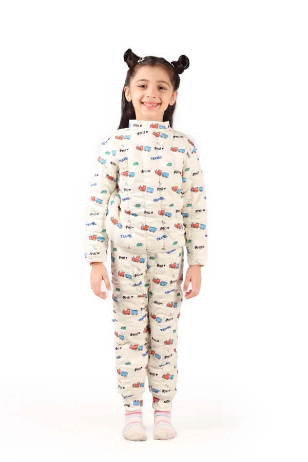 Unisex_Car_Print_Winter_Set_Cream