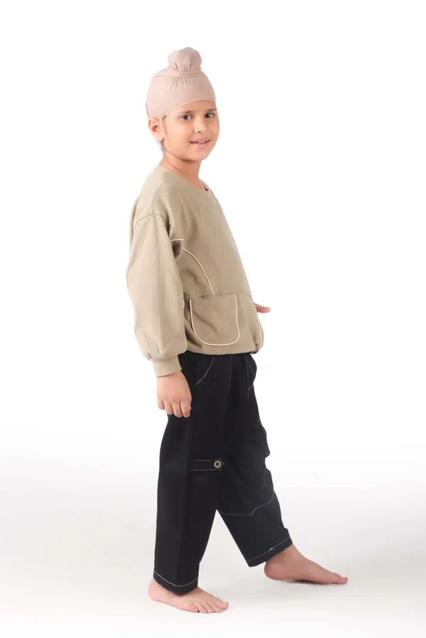 Unisex_Cargo_Style_Pants_Black