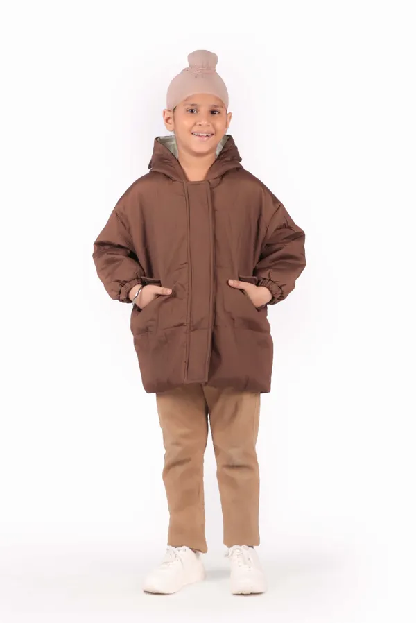 Unisex_Classic_Brown_Hooded_Winter_Jacket_With_Ears_Brown
