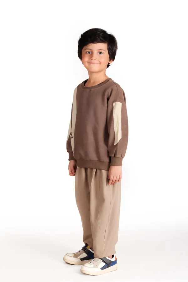 Unisex_Elastic_Waist_Trousers_Beige