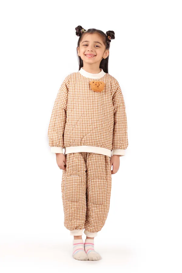 Unisex_Plaid_Checkered_Sweatshirt_And_Pants_Set