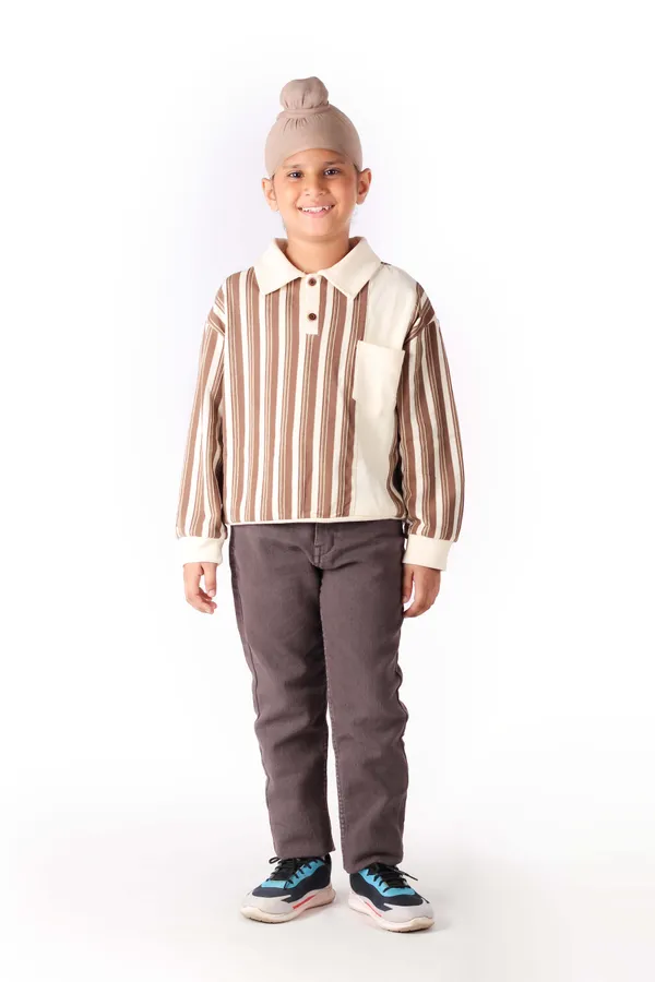 Brown_Striped_Collared_Shirt_With_Pocket_Brown