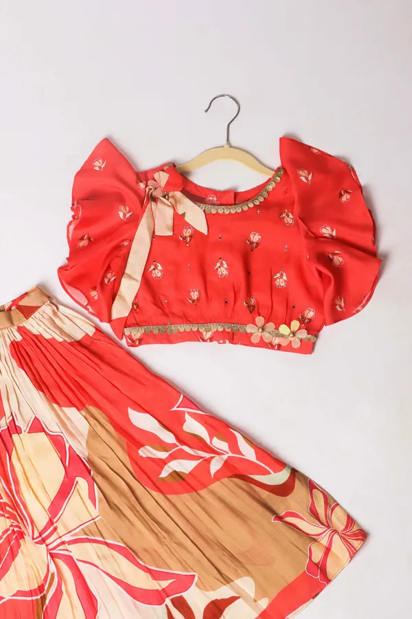 Coral_Floral_Print_Ethnic_Set