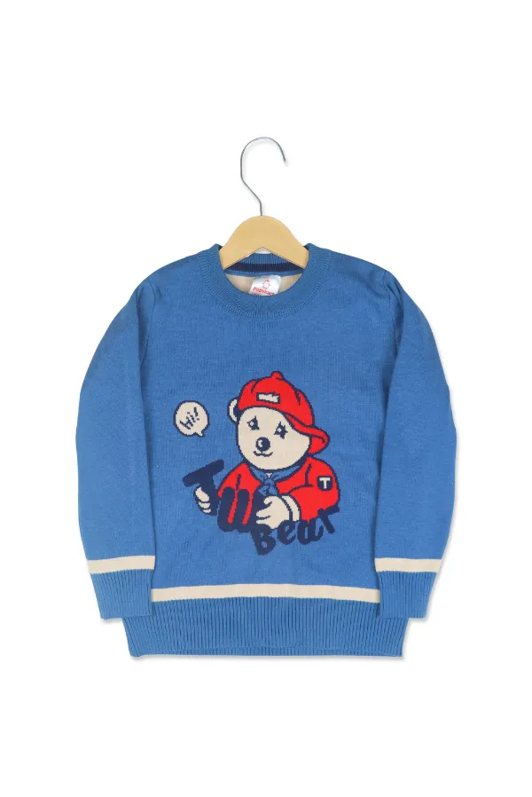 Unisex_Sweater_With_Cute_Bear_Design