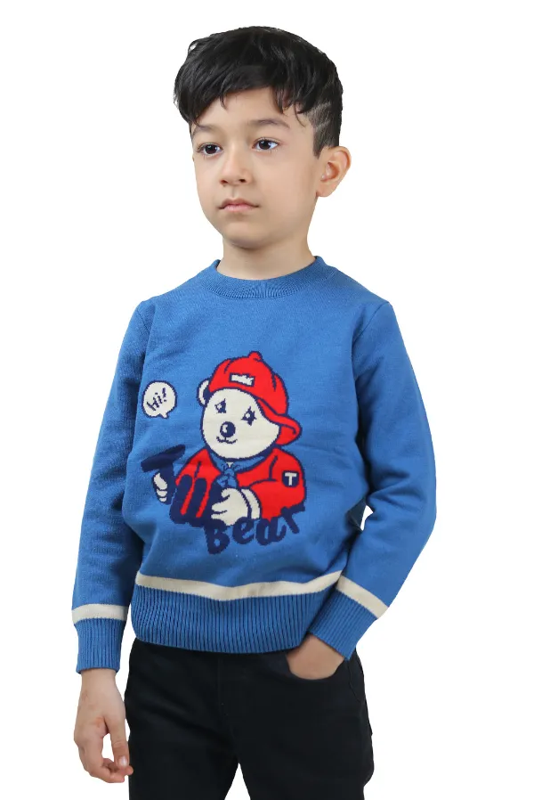 Unisex_Sweater_With_Cute_Bear_Design