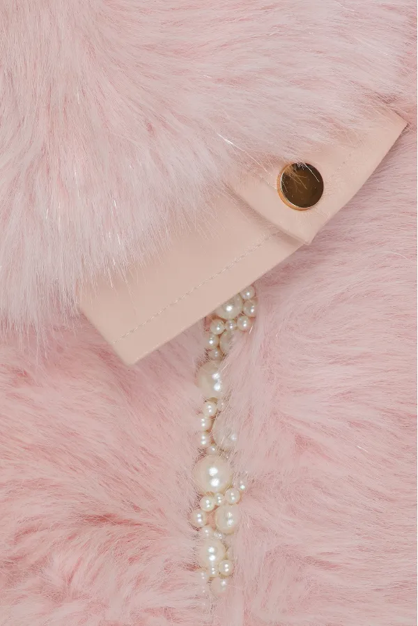 Luxurious_Pink_Faux_Fur_Jacket_With_Pearl_Accents