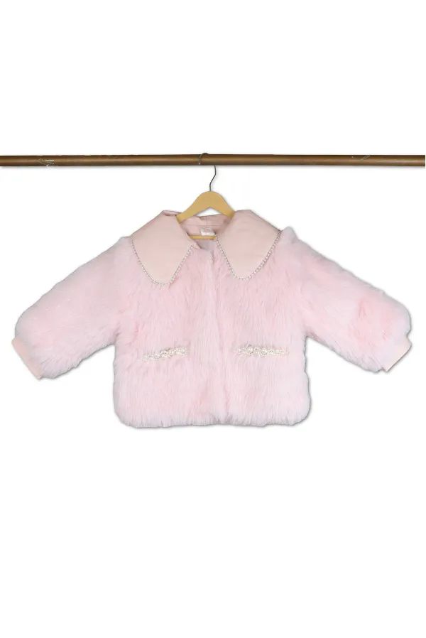 Luxurious_Pink_Faux_Fur_Jacket_With_Pearl_Accents