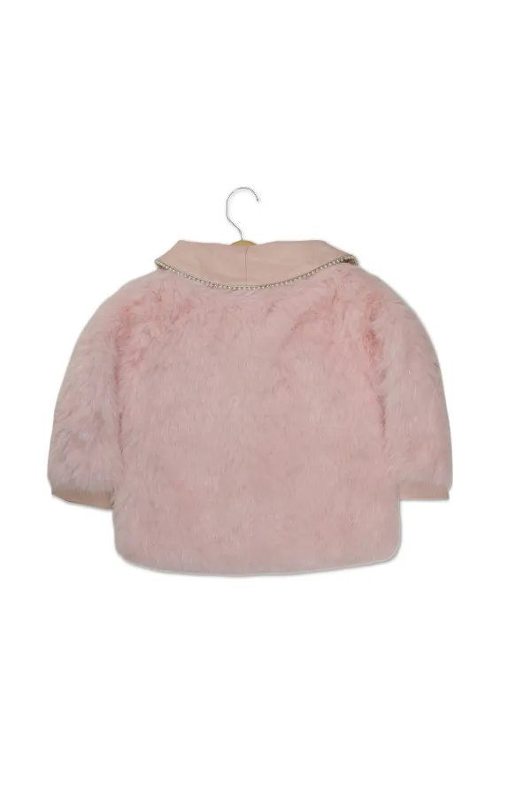 Luxurious_Pink_Faux_Fur_Jacket_With_Pearl_Accents