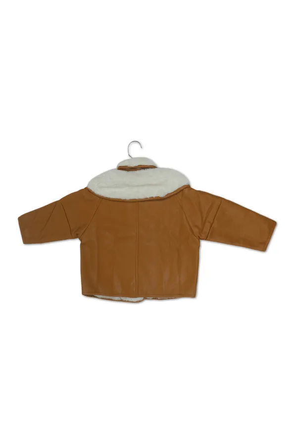 Tan_Leather_Jacket_With_Cozy_White_Faux_Fur_Collar