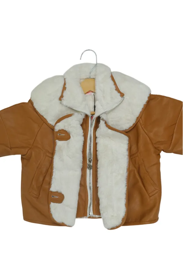 Tan_Leather_Jacket_With_Cozy_White_Faux_Fur_Collar