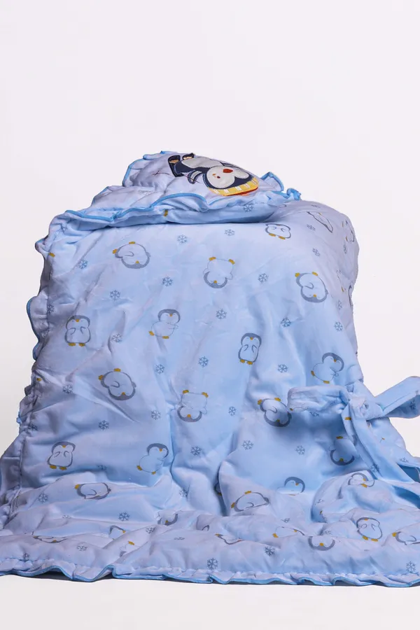 Adorable_Blue_Baby_Wrapper_With_Penguin_Design_Blue