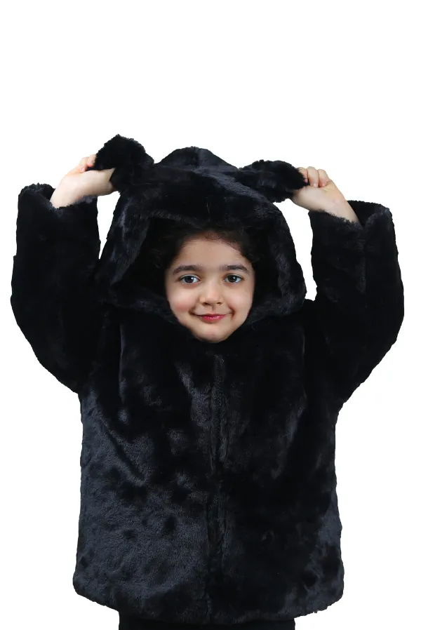 Black_Faux_Fur_Hooded_Jacket_With_Bear_Ears
