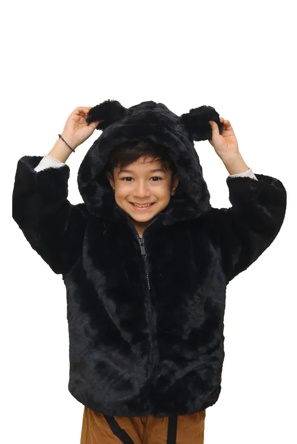 Black_Faux_Fur_Hooded_Jacket_With_Bear_Ears