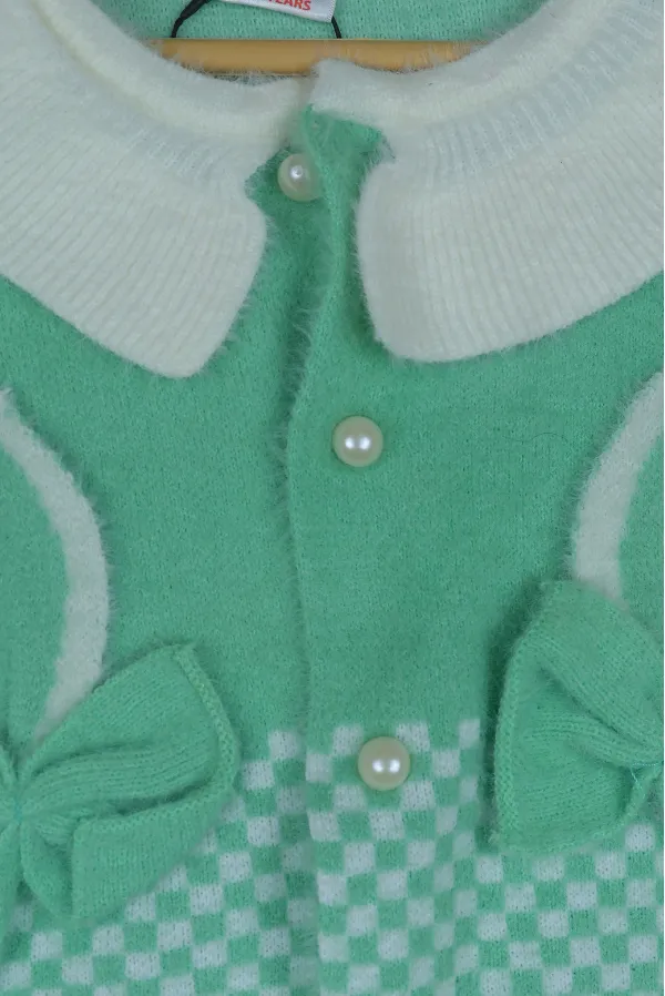 Mint_Bunny_Cardigan_For_Girls