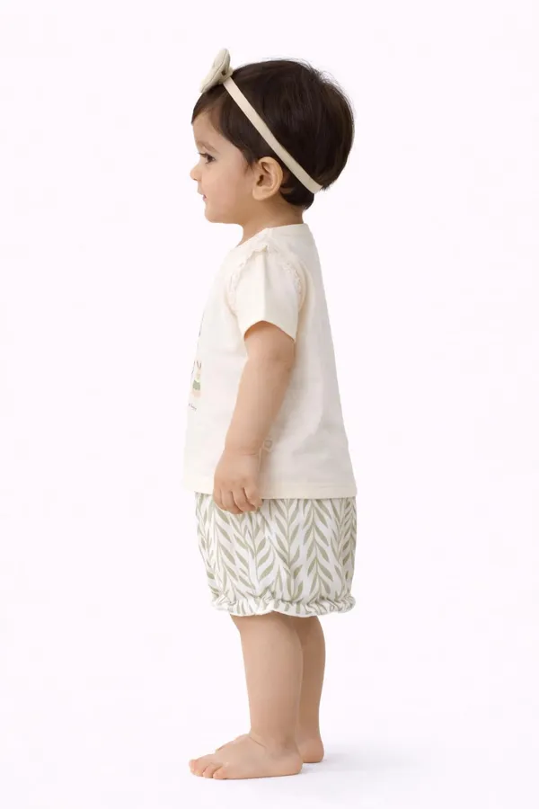 Baby_Girl_Cotton_Clothing_Set_Cute_Doll_Bow_Printed_Top_Shorts_Outfit_Soft_Summer_Toddler_Dress_Set_Cream