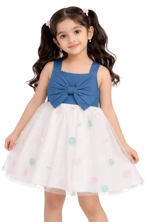 Girls_Bow_Party_Dress_Cute_Sleeveless_Tulle_Dress_For_Kids_Polka_Dot_Mesh_Skirt_Birthday_Dress_For_Girls