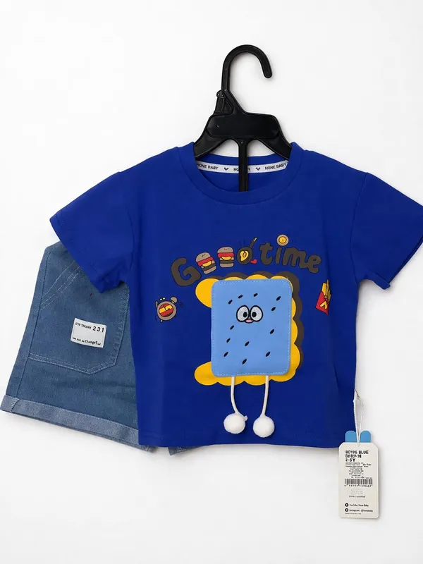 Boys_Cotton_Printed_T_Shirt_And_Denim_Shorts_Set_Cute_Cartoon_Graphic_Summer_Outfit_For_Kids_Casual_2_Piece_Clothing_Set_Blue