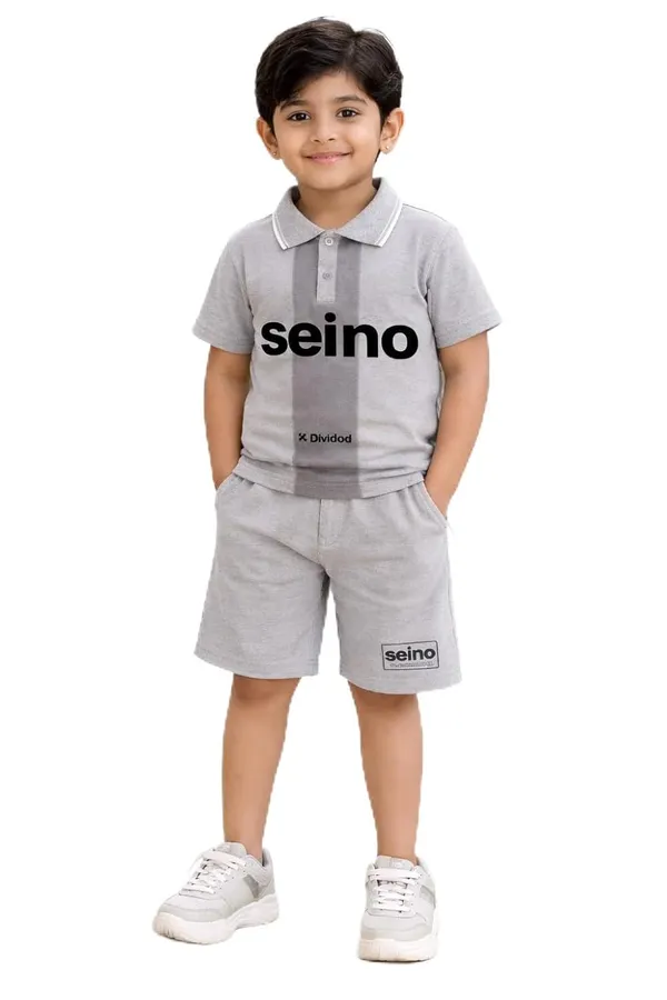 Boys_Polo_T_Shirt_And_Shorts_Set_Kids_Cotton_Summer_Co_Ord_Outfit_Casual_Sports_Style_2_Piece_Clothing_Set_For_Boys_Grey