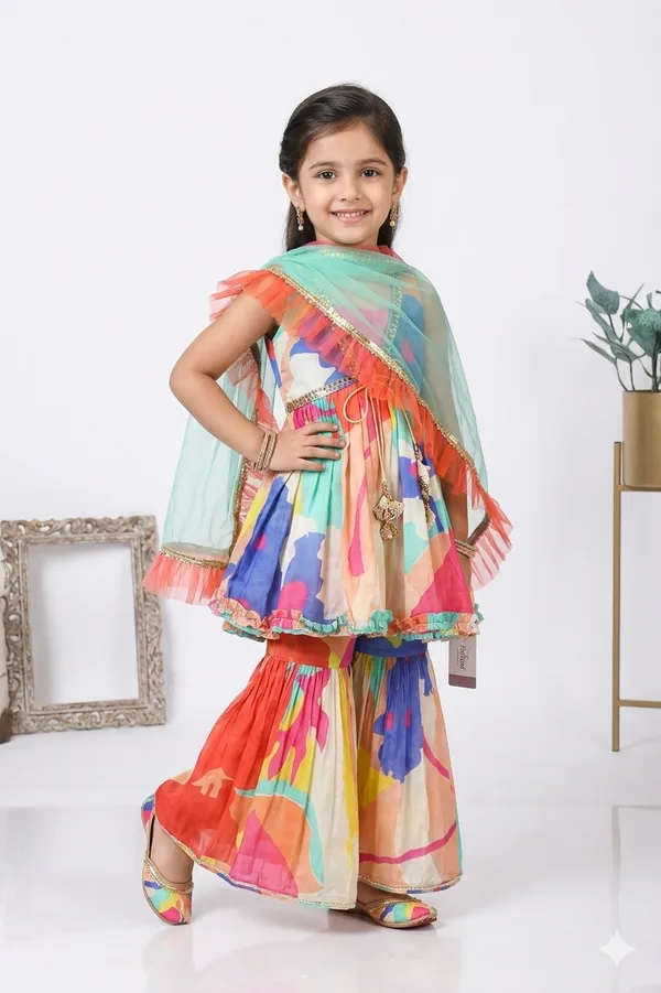 Rainbow_Delight_Skirt_And_Blouse_Ethnic_Set