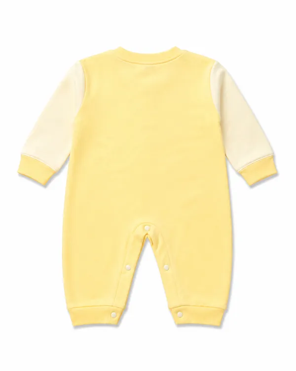 Sunshine_Yellow_Long-Sleeve_Baby_Romper_with_Dinosaur_Detail