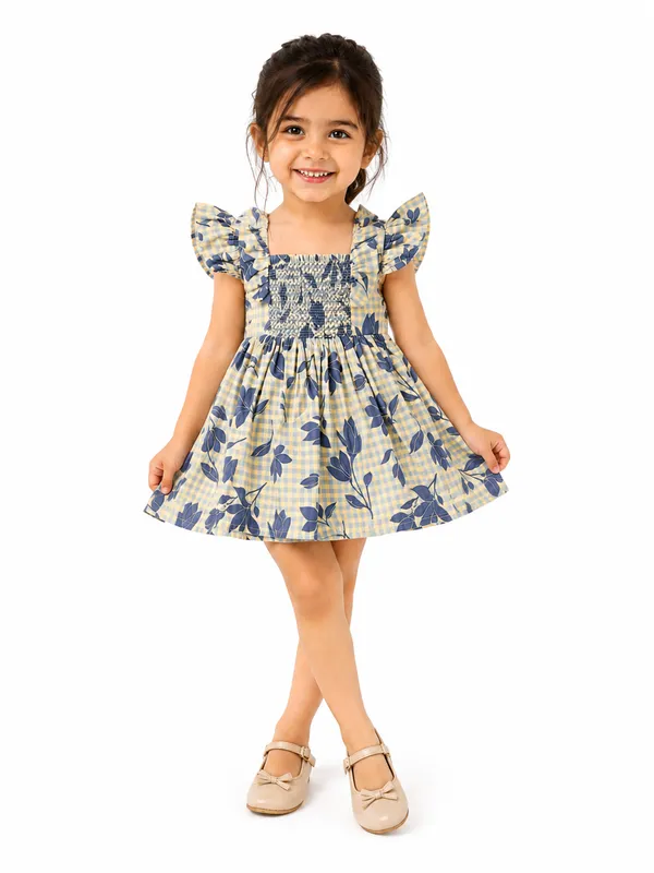 Girls_Blue_Floral_Smocked_Dress_with_Flutter_Sleeves