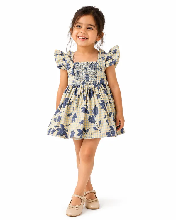 Girls_Blue_Floral_Smocked_Dress_with_Flutter_Sleeves