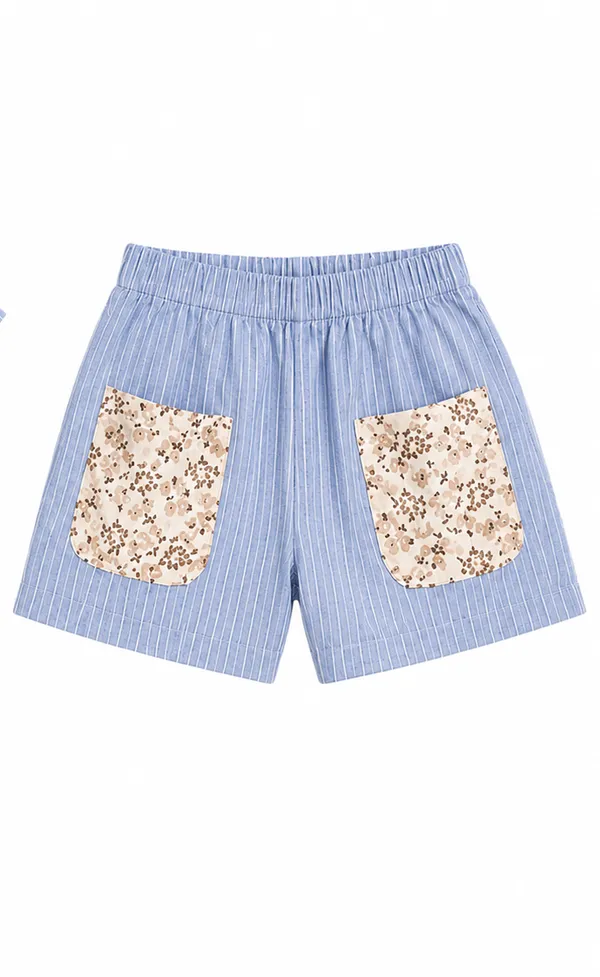 Girls_Cotton_Top_&_Printed_Shorts_Co-ord_Set