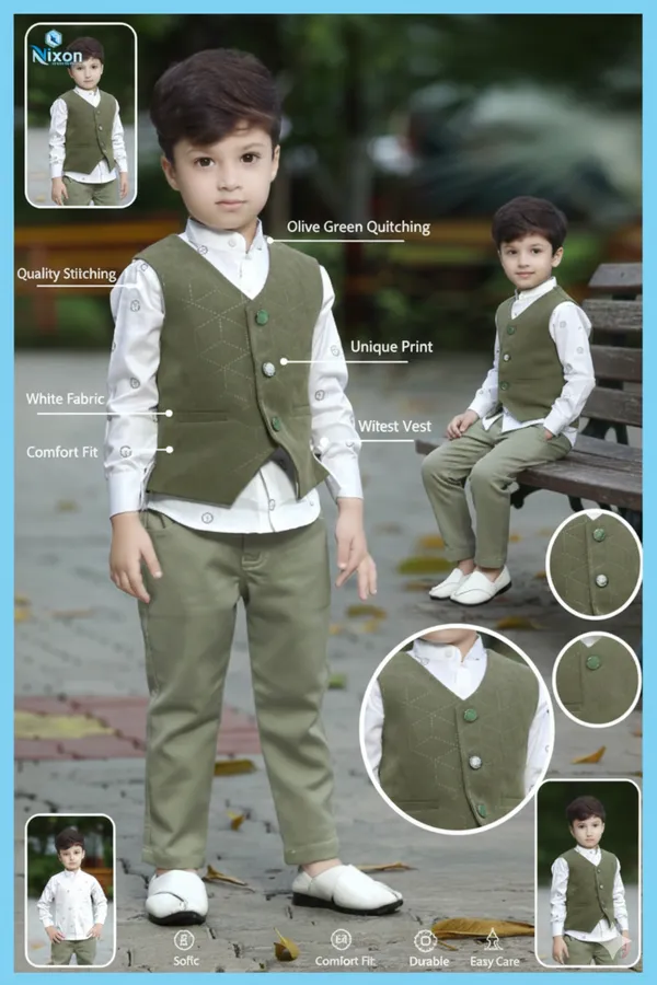 Sea_Green_Polyester_Blend_Jacket_Suit_For_Kids