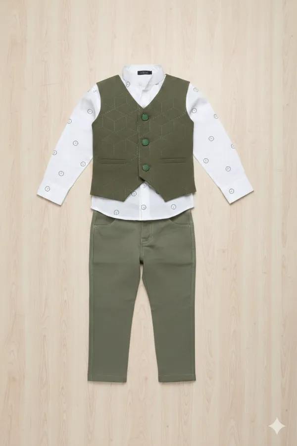 Sea_Green_Polyester_Blend_Jacket_Suit_For_Kids