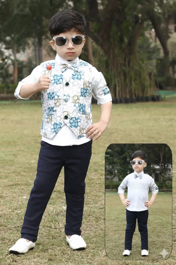 Aqua_Blue_Polyester_Blend_Jacket_Suit_For_Kids
