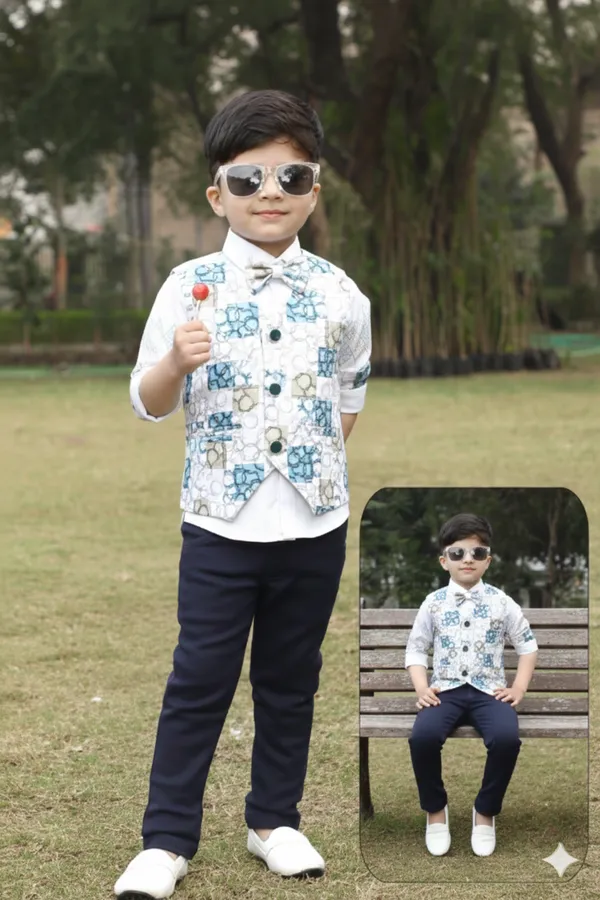 Aqua_Blue_Polyester_Blend_Jacket_Suit_For_Kids