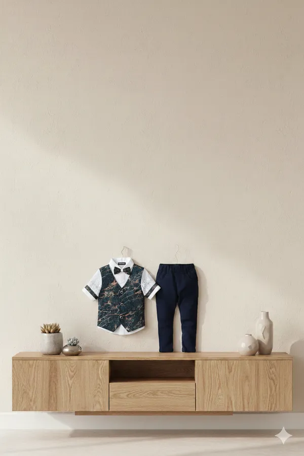 Blue_Polyester_Blend_Jacket_Suit_For_Kids