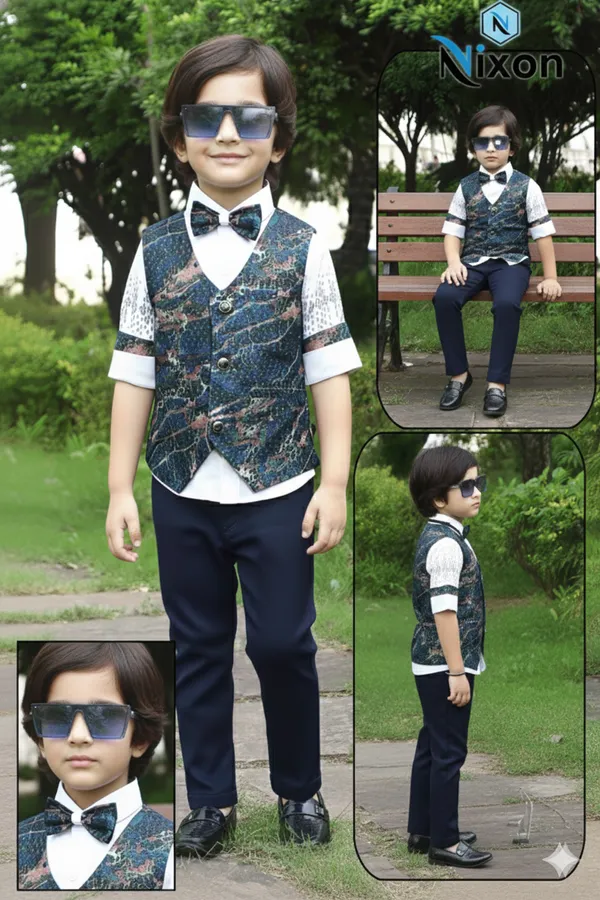 Blue_Polyester_Blend_Jacket_Suit_For_Kids